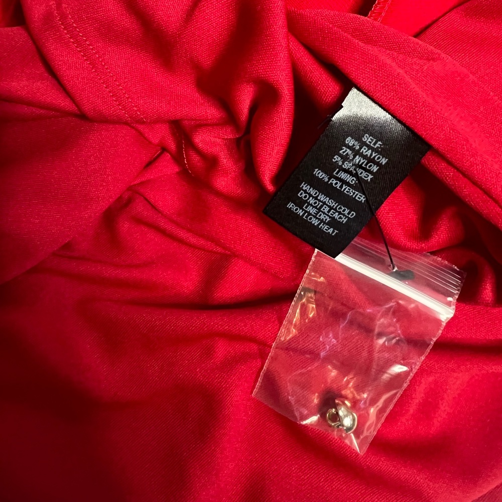 Red [Lulu's] Skater <Girl About Town> NWT Cute Mini Dress + Cut Out Back | Small - Picture 12 of 16